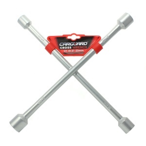 Cheie de roată în cruce 17, 19, 21, 23 mm - Carguard
