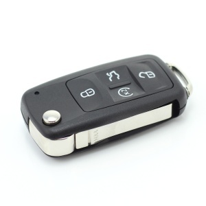 Volkswagen - Carcasă cheie tip briceag, cu 4 butoane - CARGUARD - Img 2