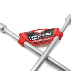Cheie de roată în cruce 17, 19, 21, 23 mm - Carguard - Img 3