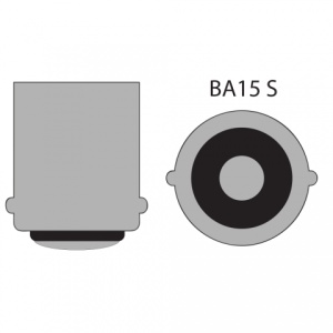 Pachet 10 Leduri de frână BA15S - 5W Carguard - Img 3