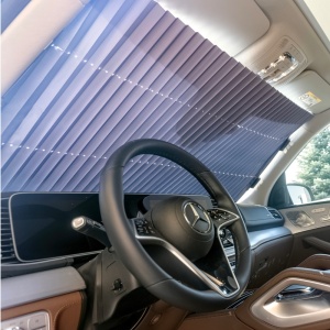 Parasolar auto retractabil 150 x 70cm - Carguard - Img 3
