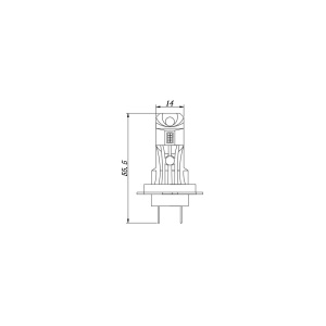 Set 2 Becuri Auto Led H7 28W Off Road Carguard - Img 4