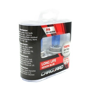 Set de 2 becuri Halogen H4 + 100% Intensitate - LONG LIFE - CARGUARD - Img 4