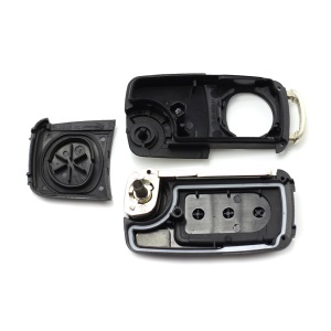 Audi A8 - Carcasă cheie tip briceag cu 3 butoane, fără buton de panică - CARGUARD - Img 3