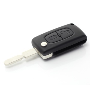Citroen / Peugeot 406 - Carcasa tip cheie briceag cu 2 butoane, lama NE78-SH2 cu suport baterie - Img 3