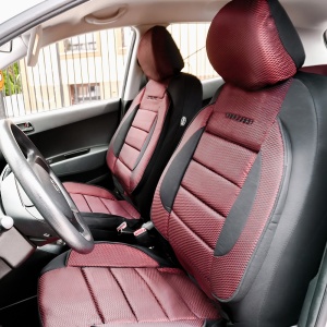 Huse universale premium pentru scaune auto rosu+negru - CARGUARD - Img 2