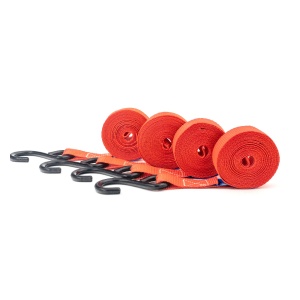Set 4 chingi cu clichet, rezistent la 680 kg/chingă, TUV/GS – 25 mm × 4.5 m – 680 kg - Carguard - calitate și siguranță garantată! - Img 4