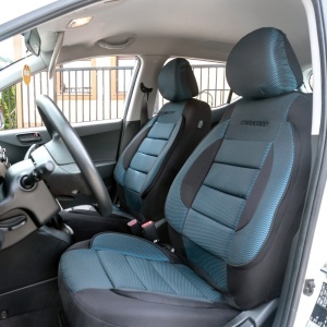 Huse universale premium pentru scaune auto albastru+negru - CARGUARD - Img 2