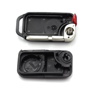 Mercedes Benz - Carcasa tip cheie briceag cu1 buton, lama 4 "piste" - Img 2
