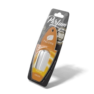 Odorizant auto Paloma Parfum DUO Vanilla/Coco 2x3ml - Img 2