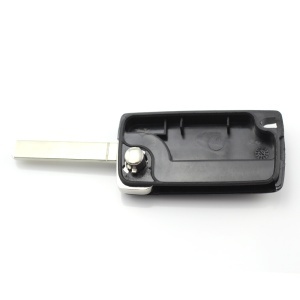 Citroen / Peugeot - Carcasa tip cheie briceag cu 4 butoane, fara suport baterie, model VA2-SH4 - Img 4