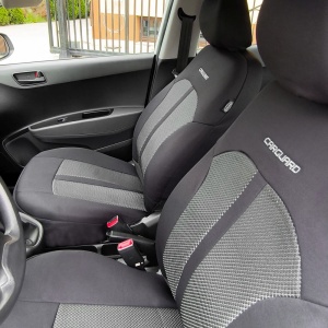 Huse universale premium pentru scaune auto gri+negru - CARGUARD - Img 2