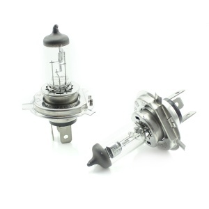 Set de 2 becuri Halogen H4, 55W, +50% Intensitate - LONG LIFE - CARGUARD - Img 2