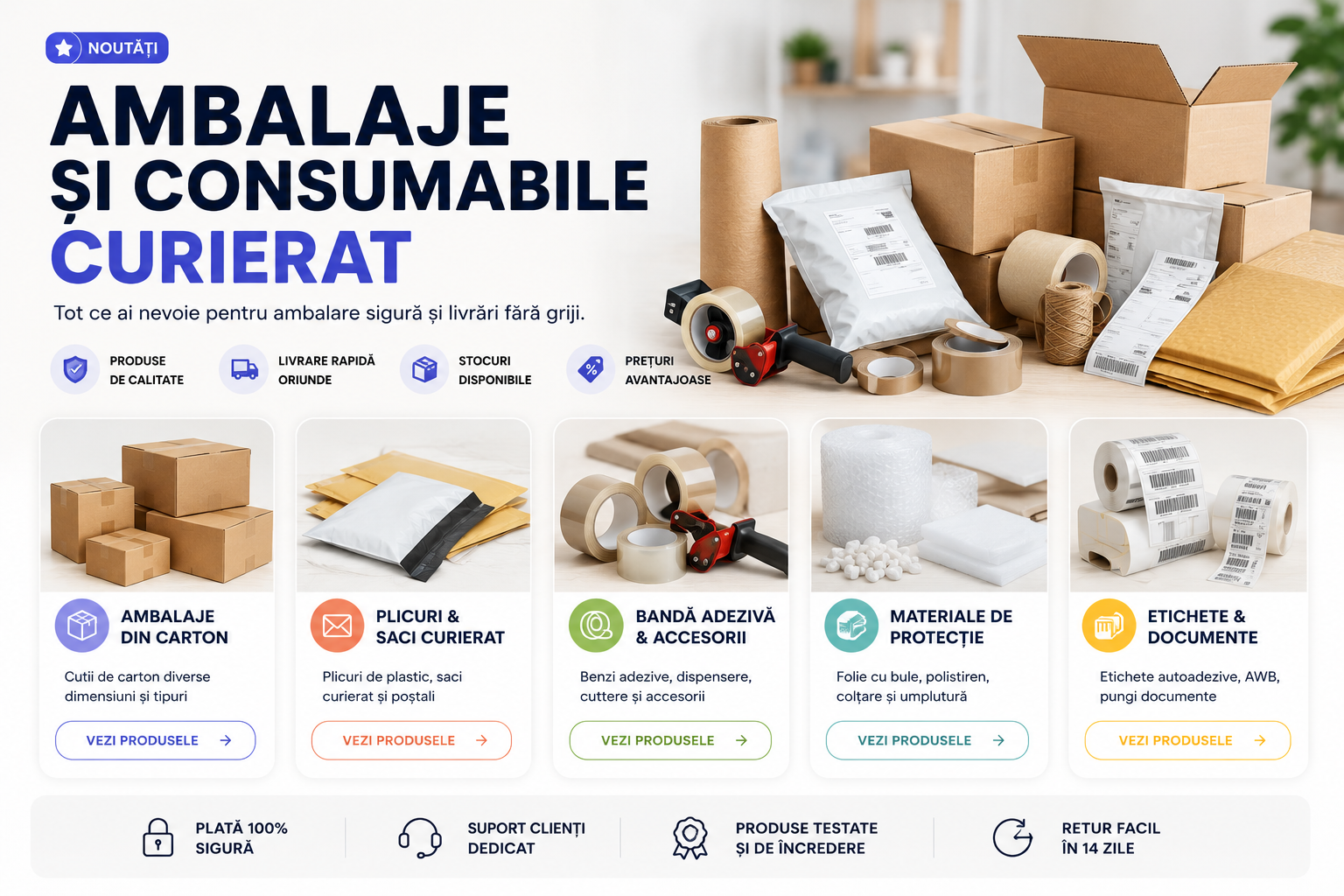 Ambalaje si Consumabile Curierat