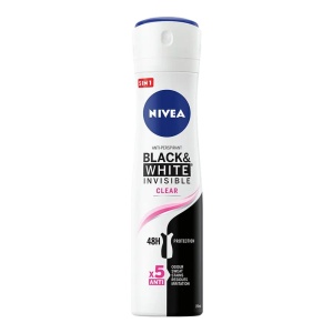 Antiperspirant Deo Spray, NIVEA, Invisible Clear , 150 ml