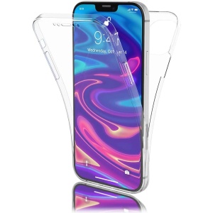 Husa de protectie Flippy® pentru Apple iPhone X Full Tpu 360 V2 Transparent