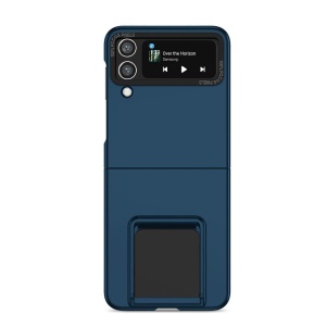 Husa de protectie Flippy, Pliere Tridimensionala, Multifunctionala, PC, pentru Samsung Galaxy Z Flip 3 , Albastru