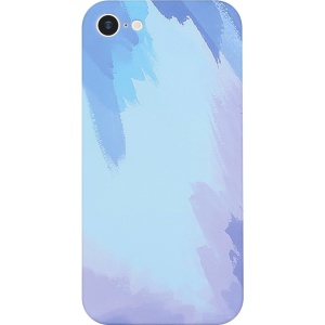 Husa protectie Flippy compatibila cu Apple iPhone 12 Tpu Ombre, Albastru/Mov