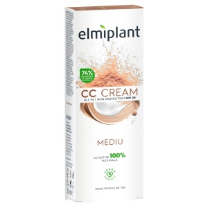 Crema CC Pentru Fata, Elmiplant, Crema de Zi Nuanta Medie, 50 ml