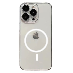 Husa protectie Flippy pentru Apple iPhone 11, MagSafe Silicone, Protectie si folie camera inclusa, protectie camera, Transparent