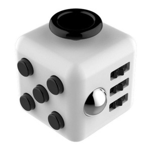 Jucarie Antistres Fidget Cub Alb/Negru