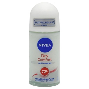 Antiperspirant Roll On, NIVEA, Dry Comfort, 50 ml