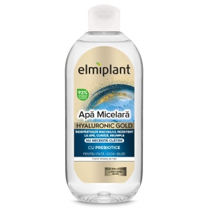 Apa Micelara, Elmiplant, Hyaluronic Gold, 400 ml
