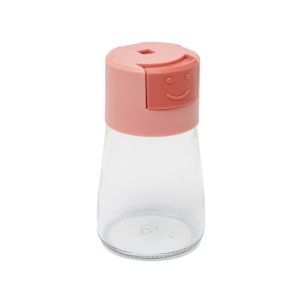 Dozator Condimente, Flippy, din Stilca, 180 ml, Rezistenta la Umidiate, 11.3 x 6.4 cm, Masura 5g, Roz