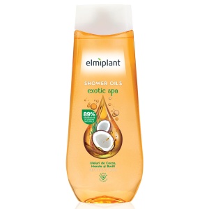 Gel de Dus, Elmiplant, Cu Ulei de Cocos, 400 ml