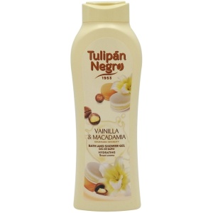 Gel de Dus, TULIPAN, Negro Vanilla Macadamia, 650 ml