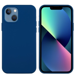 Husa pentru Apple iPhone 14 Pro Max Flippy, Liquid Silicone, cu Microfibra pe interior, Protectie Antisoc, Blue Royal, Albastru inchis