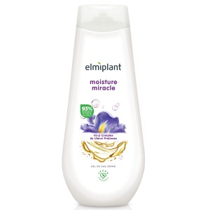 Gel de Dus Crema, Elmiplant, Cu Iris si Uleiuri Pretioase, 750 ml