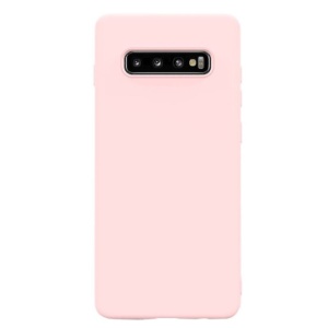 Husa protectie Flippy compatibila cu Samsung Galaxy S10E Matte Tpu Roz