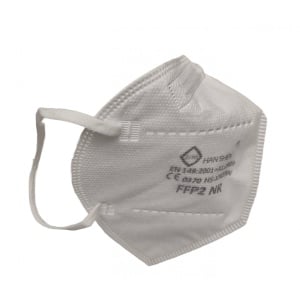Set 32 bucati Masca de protectie faciala, Flippy, de unica folosinta pentru adulti, FFP2, KN95 CE 0370, 5 straturi, nesterila, ambalaj individual, Alb