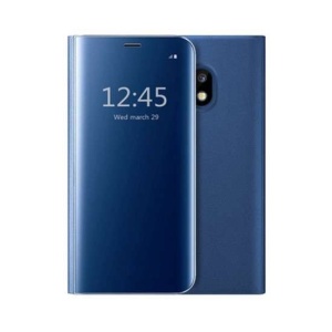 Husa Samsung S10 Plus Flip Cover Oglinda Albastru