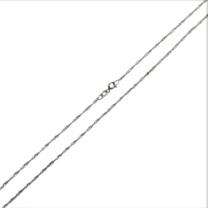 Lantisor din Argint 925 model Rasucit 39 cm,1.8 g
