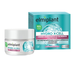 Crema Hidratanta si Calmanta Fara Parfum, Elmiplant, Hydro X-Cell, 50 ml