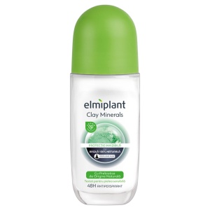 Deodorant Antiperspirant Roll-On, Elmiplant, Clay Minerals, 50 ml