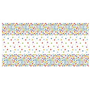Fata de Masa Dreptunghiulara, Flippy, Colectia LA MULTI ANI, 137 x 274 cm, din Plastic PE, Impermeabila, Multicolor