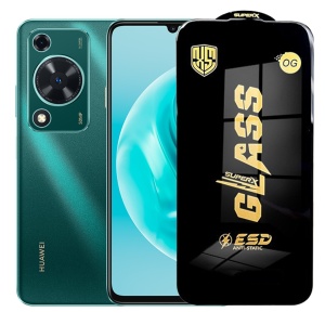 Folie de Sticla pentru Huawei Nova Y72, Flippy, Sticla Securizata ESD Antistatica, Super-X Privacy OG, cu Margini Negre, Rezistenta la Zgirieturi, 0.35 mm, Transparenta