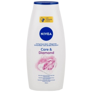 Gel de Dus Spumant de Baie, NIVEA, Care Diamond, 750 ml