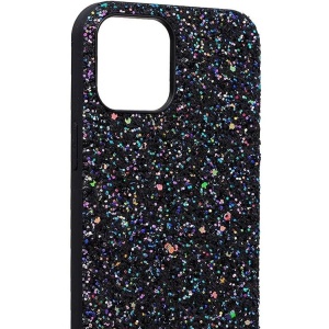 Husa de Protectie, Flippy, pentru Apple iPhone SE 2020, Sclipici, TPU, Negru