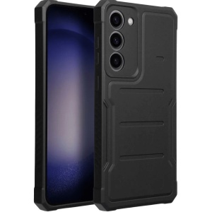 Husa de Protectie, Flippy, pentru Samsung Galaxy S10E, Defender Model 1, silicon, plastic, Negru