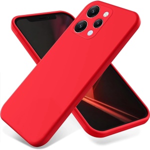 Husa de Protectie Matte TPU, Flippy, pentru Xiaomi Redmi 12 Pro, Protectie Camera, Antisoc, Antizgariere, Antialunecare, Acoperire Completa, Rosu