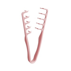 Pieptan de Volum, Flippy, din ABS, pentru Femei/Barbati, 19 x 9 cm, Roz