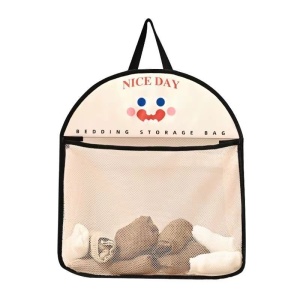 Geanta de Depozitare, Flippy, Tip Saculet, de Agatat, Multifunctionala, din Plasa, 40 x 10 x 44 cm, Negru