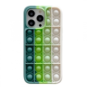 Husa de protectie Flippy Pop It compatibila cu Apple iPhone 13,Model 3,Multicolor