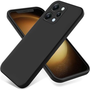 Husa de Protectie Matte TPU, Flippy, pentru Xiaomi Redmi 12 Pro, Protectie Camera, Antisoc, Antizgariere, Antialunecare, Acoperire Completa, Negru