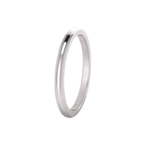 Inel pentru Dama, Jolie, Inel din Argint 925, Tip Verigheta, Marimea 45, 12 mm, Argintiu