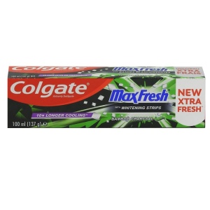 Pasta de Dinti cu Carbune, Colgate, Max Fresh Bamboo Charcoal, 100 ml